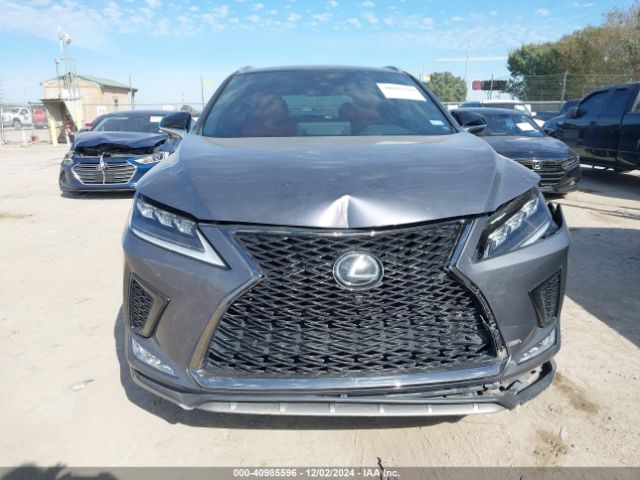 2T2YZMDAXMC263588 Lexus Rx 350 F Sport Handling