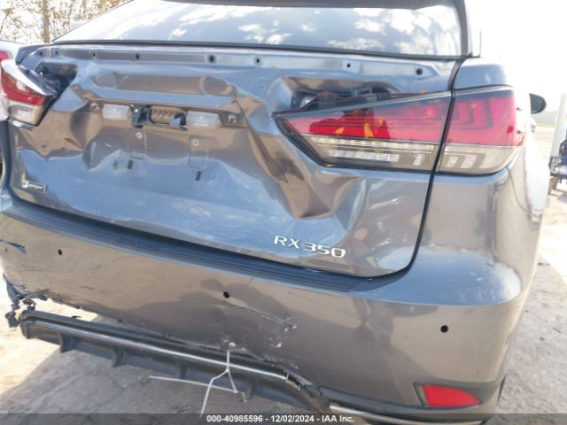 2T2YZMDAXMC263588 Lexus Rx 350 F Sport Handling