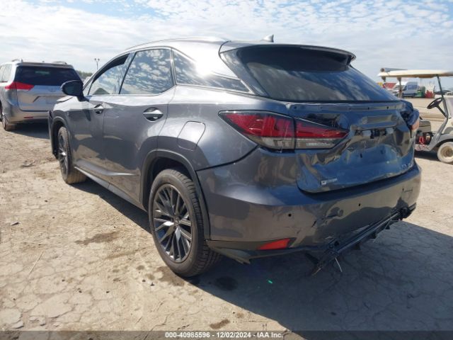 2T2YZMDAXMC263588 Lexus Rx 350 F Sport Handling