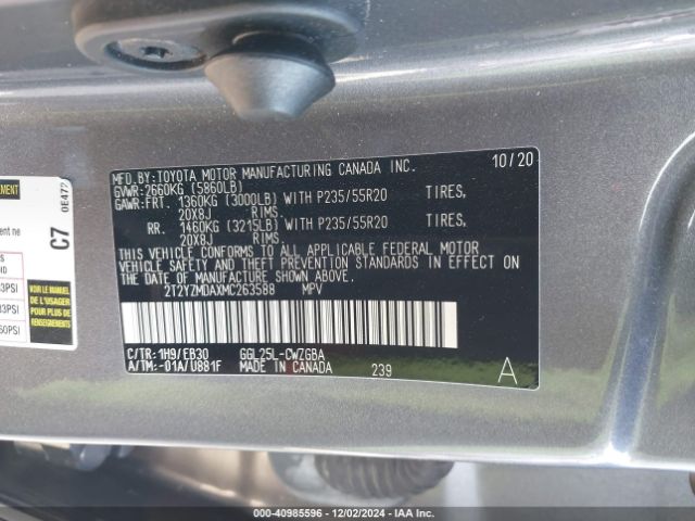 2T2YZMDAXMC263588 Lexus Rx 350 F Sport Handling