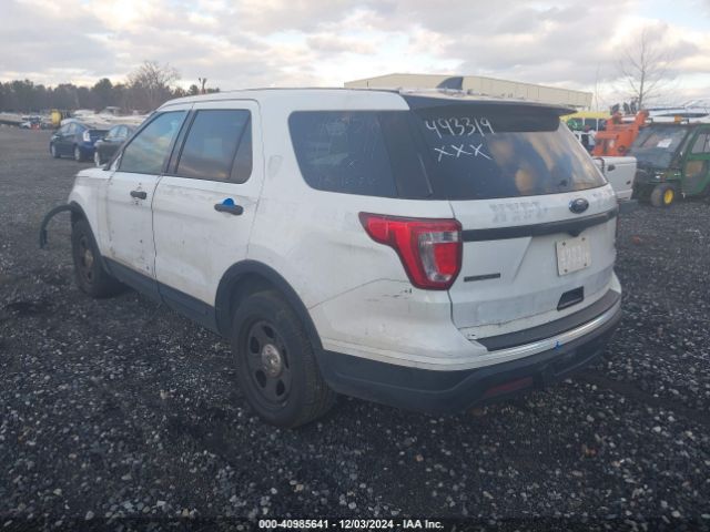 1FM5K8AR9KGB22938 Ford Police Interceptor Utility
