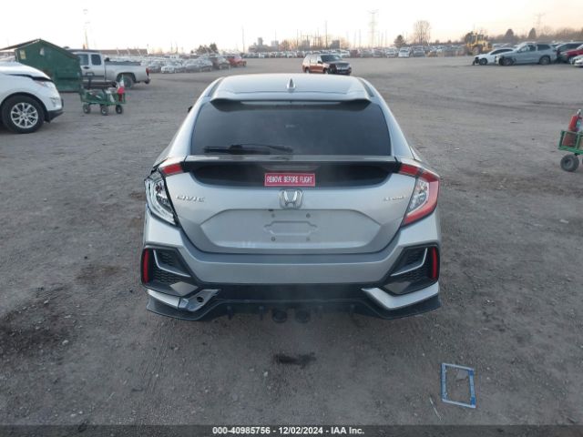 SHHFK7H40MU213993 Honda Civic Sport