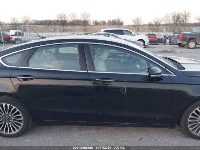 3FA6P0K91HR158592 Ford Fusion Titanium