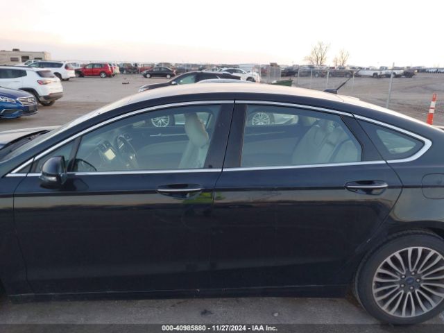 3FA6P0K91HR158592 Ford Fusion Titanium
