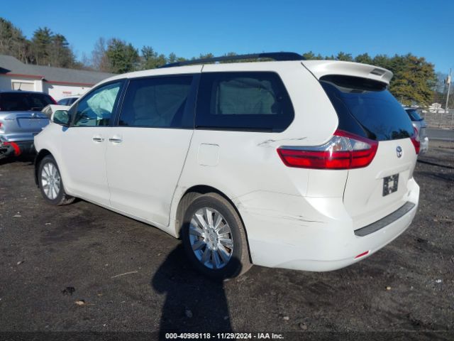 5TDDK3DC9FS124310 Toyota Sienna Xle/limited