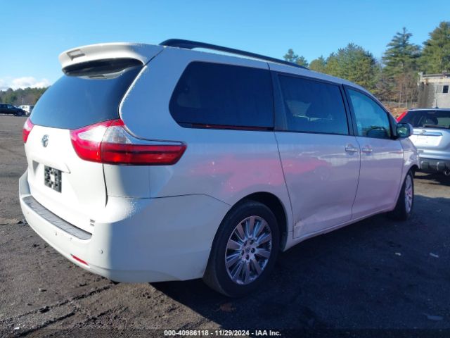 5TDDK3DC9FS124310 Toyota Sienna Xle/limited