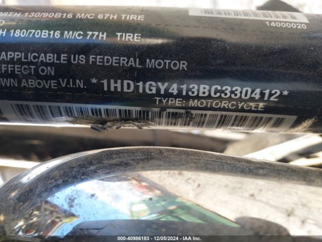 2011 HARLEY-DAVIDSON FXDF 1HD1GY413BC330412 Photo 9