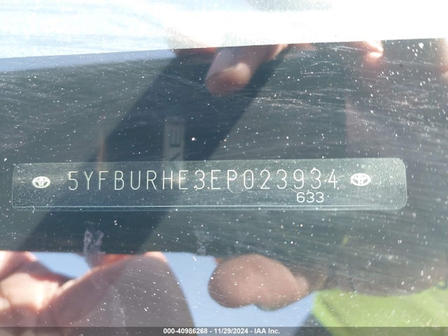 Toyota Corolla S Plus 2014 5YFBURHE3EP023934 Image 9
