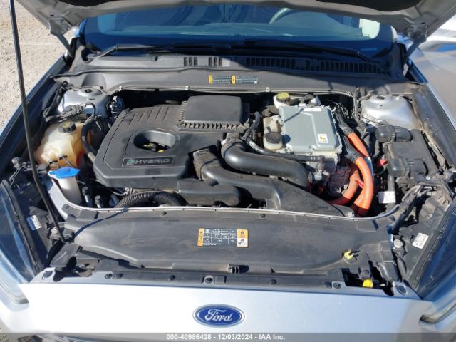 3FA6P0LU8ER182063 Ford Fusion Hybrid Se