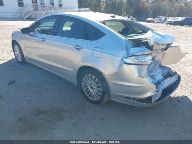 3FA6P0LU8ER182063 Ford Fusion Hybrid Se