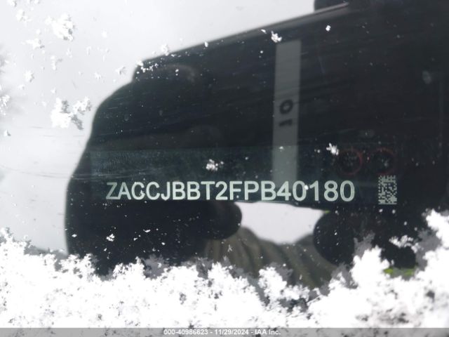 ZACCJBBT2FPB40180 Jeep Renegade Latitude