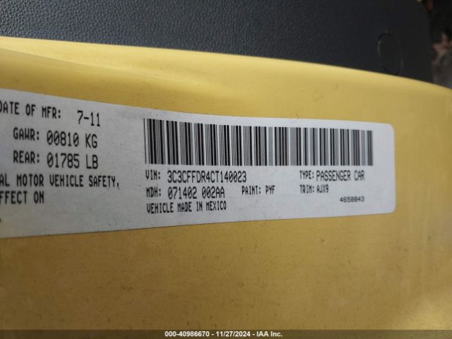 2012 FIAT 500C 3C3CFFDR4CT140023 Photo 8