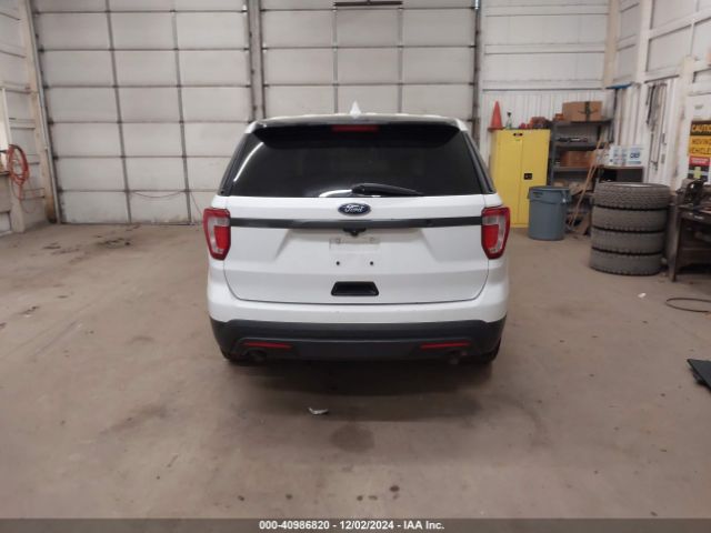 1FM5K8AR8GGD17114 Ford Utility Police Interceptor