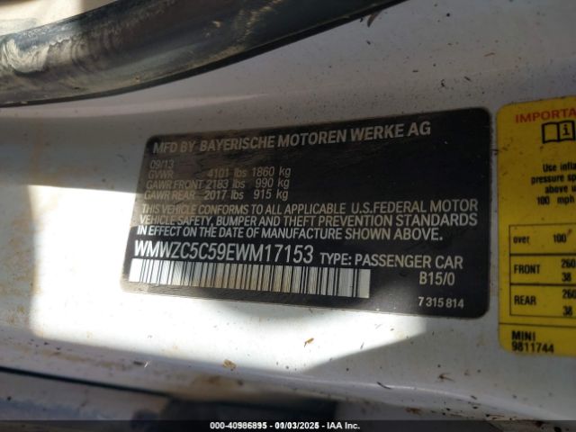 WMWZC5C59EWM17153 Mini Countryman Cooper S
