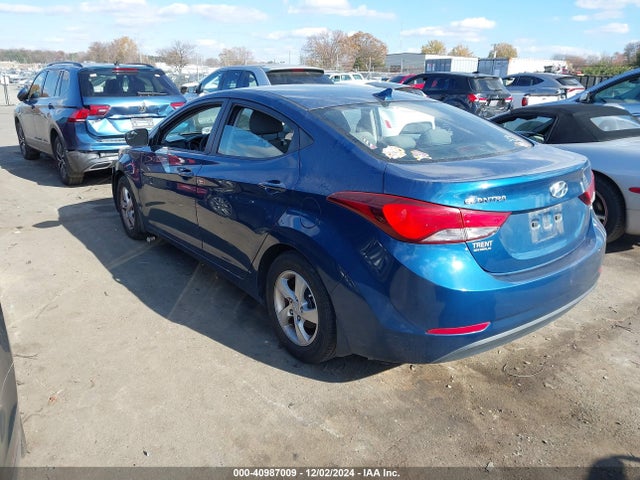 Hyundai ELANTRA SE 2014 KMHDH4AE9EU210104 Image 3
