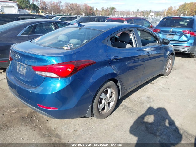 Hyundai ELANTRA SE 2014 KMHDH4AE9EU210104 Image 4