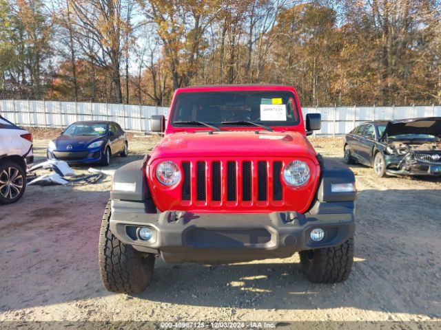 1C4HJXDG6JW299346 Jeep Wrangler Unlimited Sport S 4x4