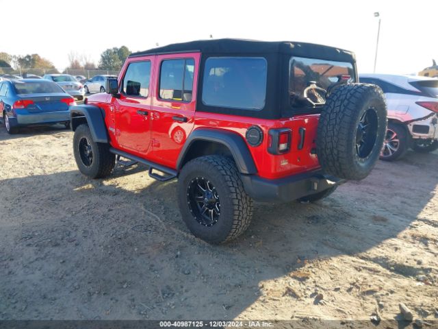 1C4HJXDG6JW299346 Jeep Wrangler Unlimited Sport S 4x4