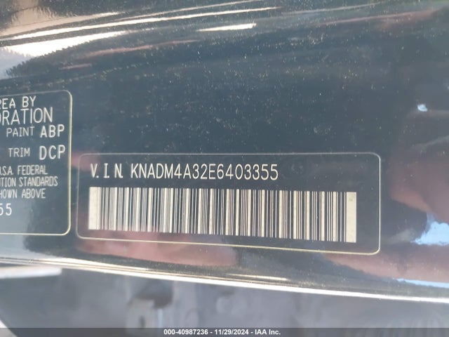 KIA RIO LX 2014 KNADM4A32E6403355 Image 9