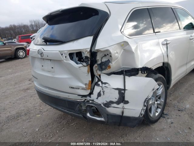 5TDDZRFH5KS937936 Toyota Highlander Limited