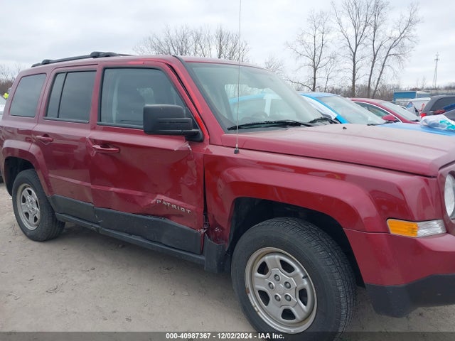 1C4NJRBB1HD141900 Jeep Patriot Sport 4x4