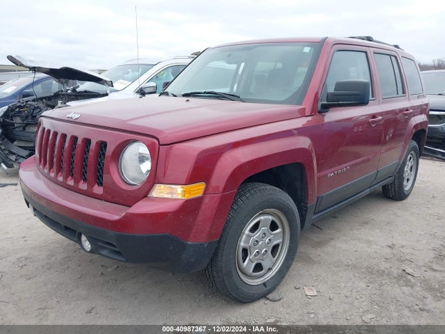 1C4NJRBB1HD141900 Jeep Patriot Sport 4x4