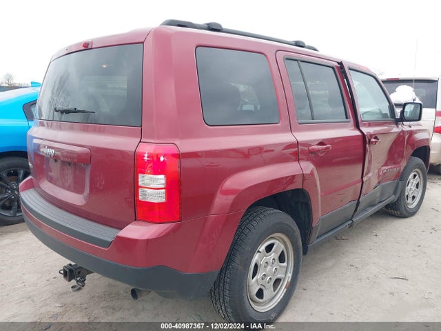 1C4NJRBB1HD141900 Jeep Patriot Sport 4x4