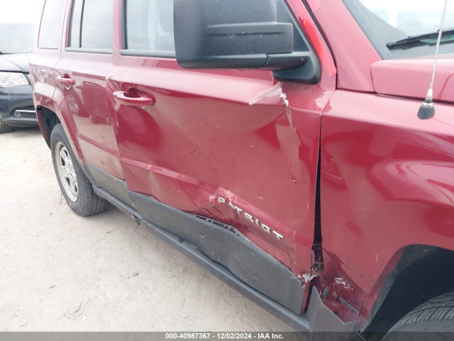 1C4NJRBB1HD141900 Jeep Patriot Sport 4x4