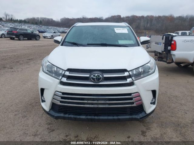 5TDDZRFHXKS948589 Toyota Highlander Limited