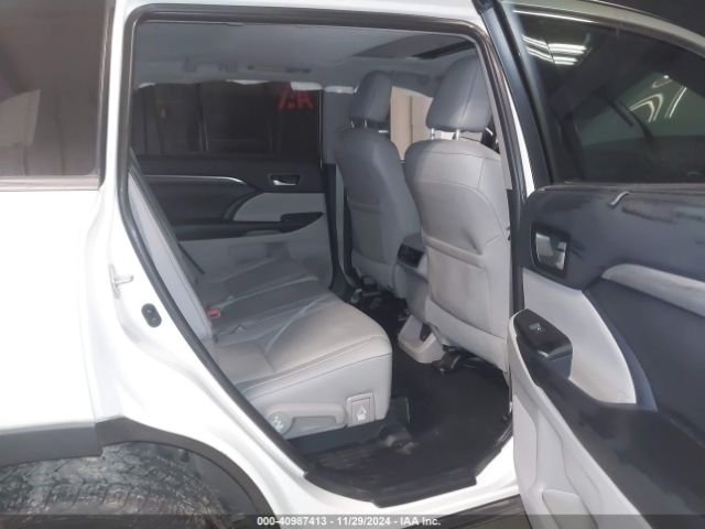 5TDDZRFHXKS948589 Toyota Highlander Limited