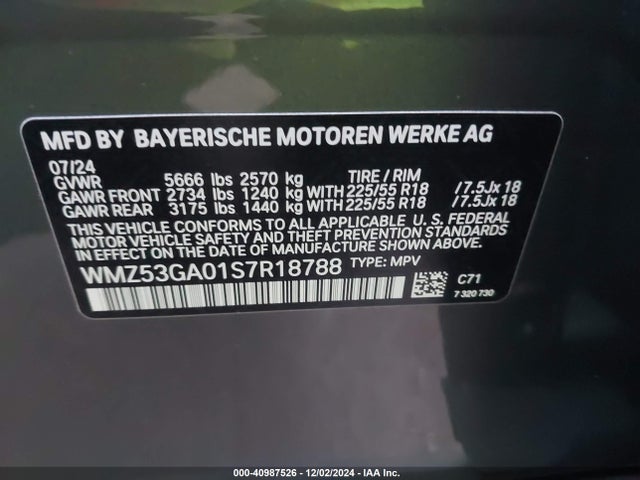 WMZ53GA01S7R18788 Mini Countryman Cooper Se