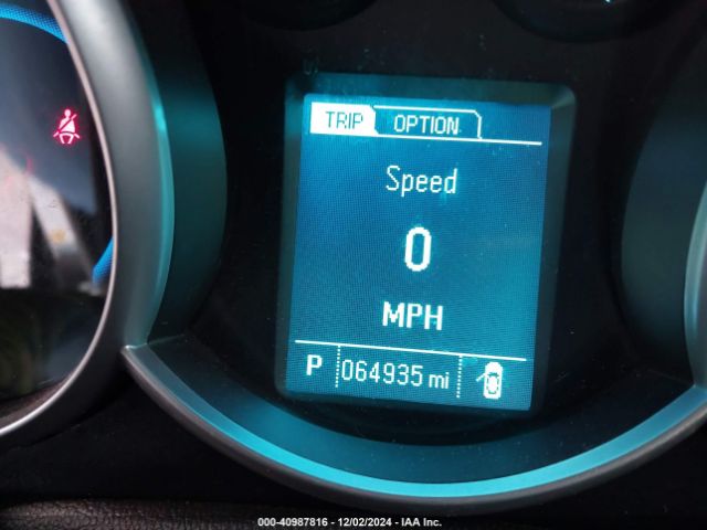 1G1PE5SB5F7164669 Chevrolet Cruze 2lt Auto