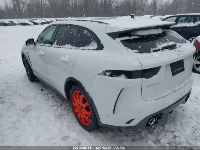 SADCZ2EEXLA619338 Jaguar F-pace Svr P550 Awd Automatic