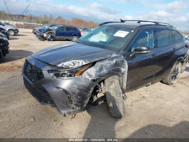 5TDLZRBH2NS218214 Toyota Highlander Xse