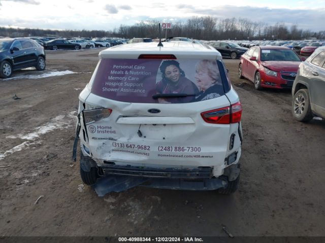 MAJ6P1SL6JC214581 Ford ECOSPORT S