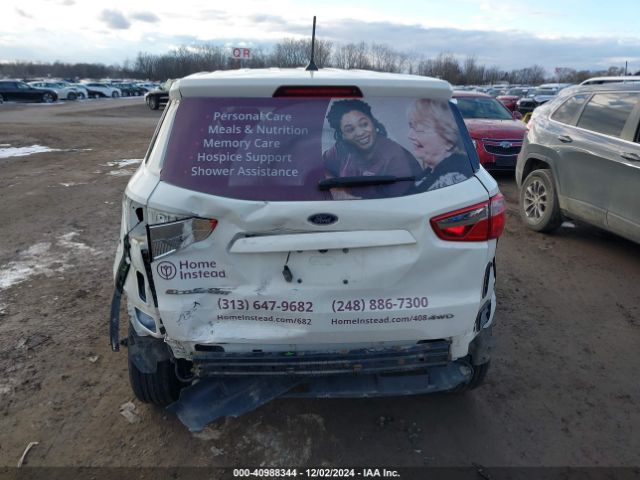 MAJ6P1SL6JC214581 Ford ECOSPORT S