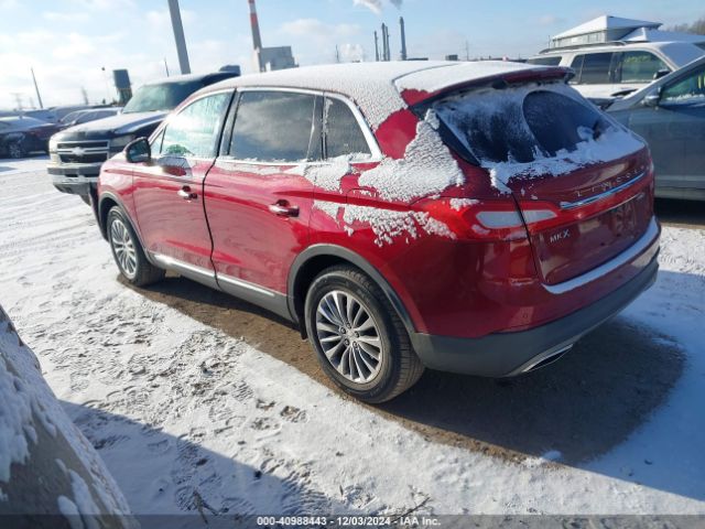 2LMTJ8KR9GBL25582 Lincoln Mkx Select