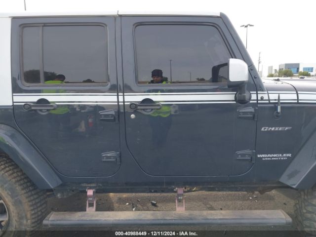 1C4BJWEG8HL635248 Jeep Wrangler Unlimited Chief Edition 4x4