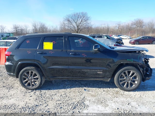 1C4RJFBG7GC496425 Jeep Grand Cherokee Limited 75th Anniversary