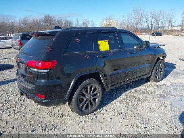 1C4RJFBG7GC496425 Jeep Grand Cherokee Limited 75th Anniversary