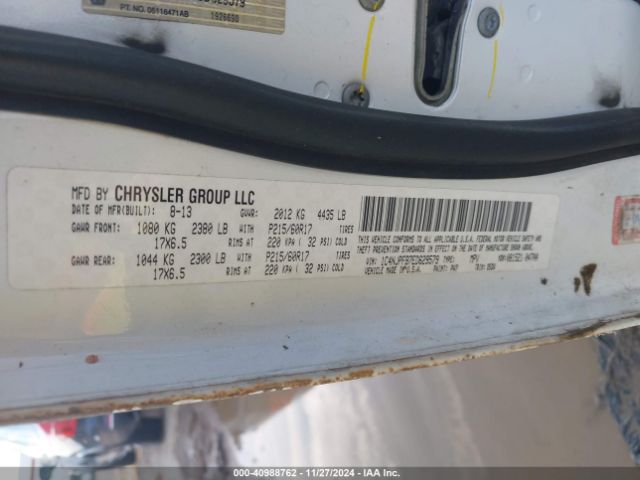 1C4NJPFB7ED629579 Jeep Patriot Latitude