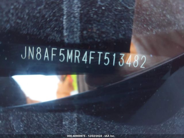 JN8AF5MR4FT513482 Nissan Juke Sv