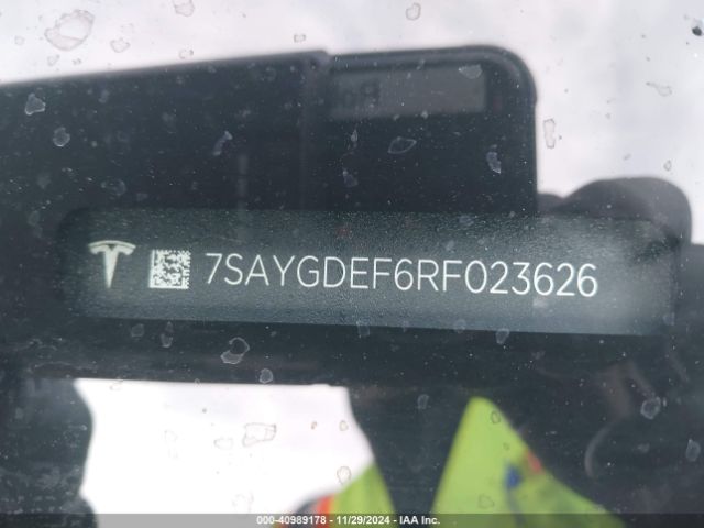 7SAYGDEF6RF023626 Tesla Model Y Performance Dual Motor All-wheel Drive