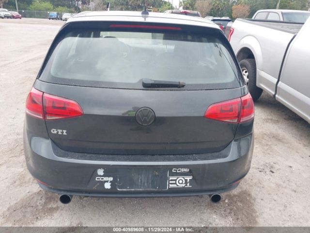 3VW5T7AU6FM000921 Volkswagen Golf Gti 2.0t Se 4-door