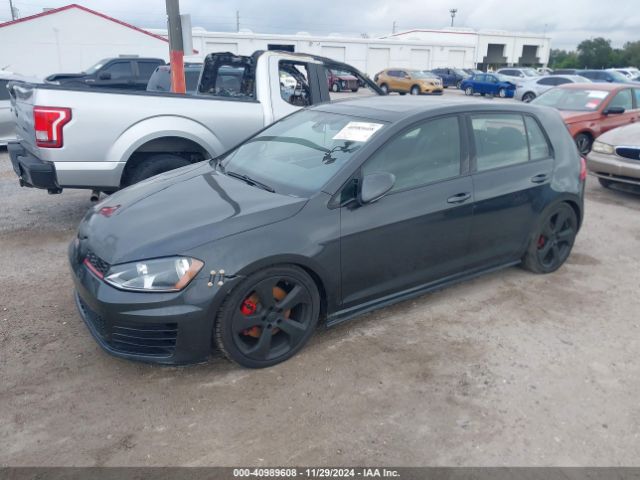3VW5T7AU6FM000921 Volkswagen Golf Gti 2.0t Se 4-door
