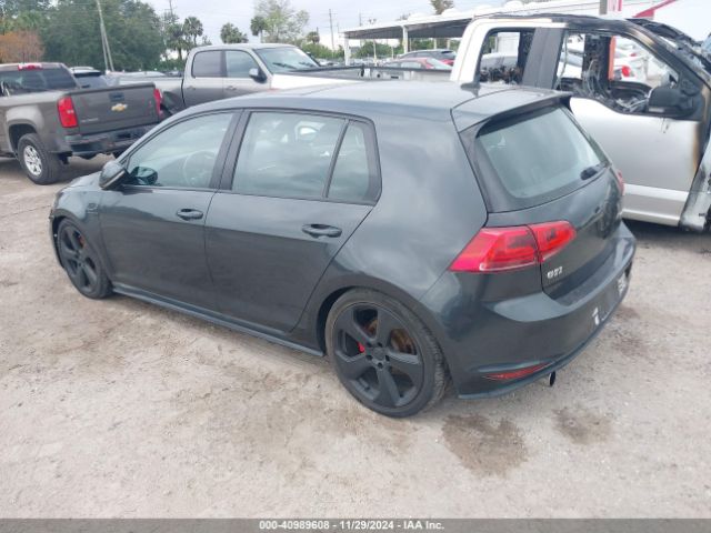 3VW5T7AU6FM000921 Volkswagen Golf Gti 2.0t Se 4-door
