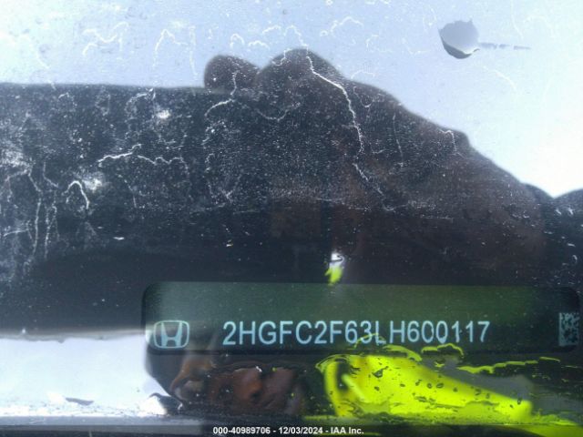 2HGFC2F63LH600117 Honda Civic Lx