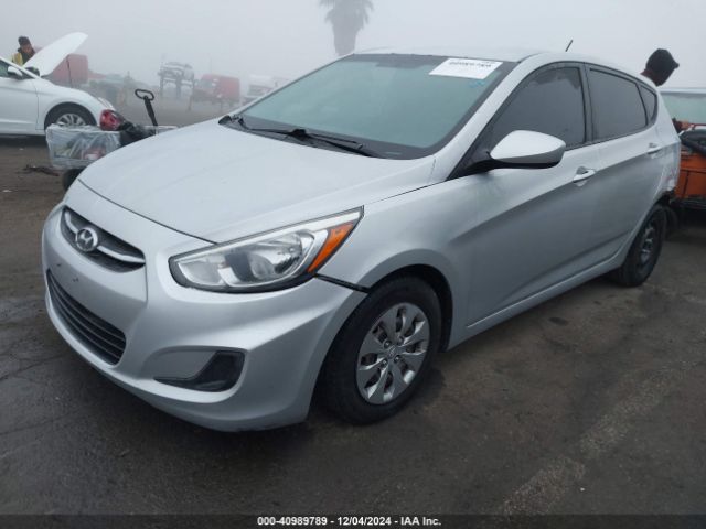 KMHCT5AEXFU219508 Hyundai ACCENT GS