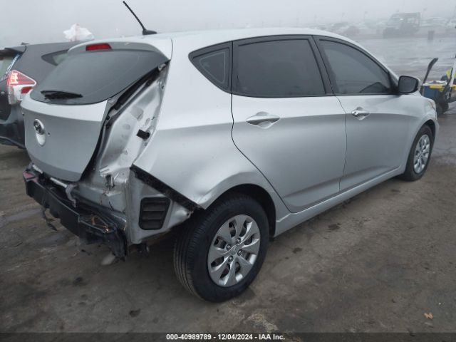 KMHCT5AEXFU219508 Hyundai ACCENT GS