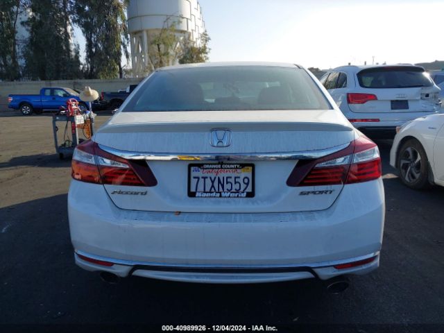1HGCR2F56GA218578 Honda Accord Sport